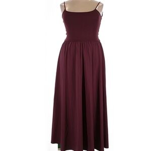 HALARA Wine Maxi Dress
